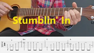 Stumblin' In - Suzi Quatro & Chris Norman - Fingerstyle Guitar Tutorial Tabs and Chords