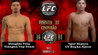 PRIMEIRO EVENTO L.F.C EM  MORRINHOS CEARÁ, Douglas Toty VS ygor Bianco