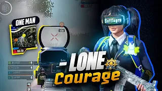 LONE COURAGE🔱 : Handle the most intense situations 1v4 Clutches | BGMI - PUBG Mobile