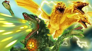 Godzilla Battle Line: Ranked Gameplay with GMK Ghidorah & Wakasa Bay Biollante