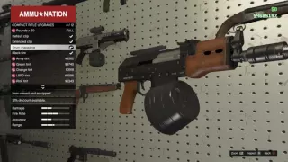 GTA V Online - The Finance & Felony New Weapon Accessories, Drum Magazines! 1.34!