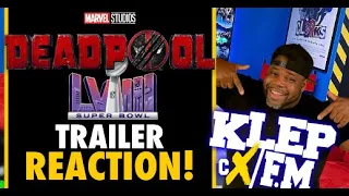 DEADPOOL 3 LIVE SUPERBOWL TRAILER REACTION!