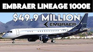 The EMBRAER LINEAGE 1000E Business Executive Private Jet