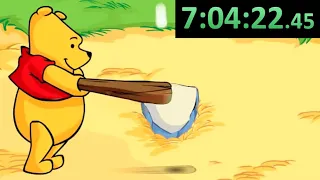 The Video Ends When I Beat Winnie the Pooh Homerun Derby