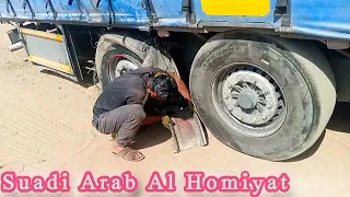 blast truck tyre repair|how to change truck tire|Pardesi Ali vlogs