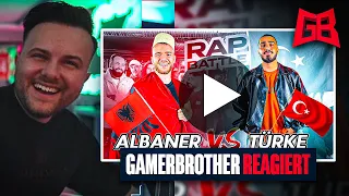 ABSOLUTER LACH FLASH 😂 GamerBrother REAGIERT auf ALBANER vs. TÜRKEN RAPBATTLE 😂