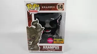 Hot Topic Exclusive Flocked Funko Pop Vinyl Krampus Krampus Unboxing