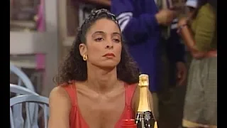 A Different World: 4x01 - Whitley cries to her girls about Dwayne's girlfriend