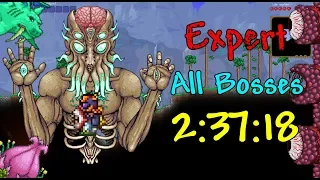 Terraria Speedrun All Bosses Expert Seeded 2:37:18 (WR)