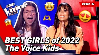 Best GIRLS of 2022 on The Voice Kids 😍✨ | Top 6