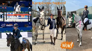 Brabantse Kampioenschappen Springen! Selectie voor Indoor Brabant🍀✰vlog 281✰ | Kristy Snepvangers |