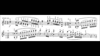 Silva-Paganini: Caprice, Op. 1 No. 24 (for Cello) (with Sheet Music)