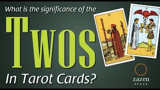 Learn the meaning of the Twos in the tarot card deck, while reading tarot