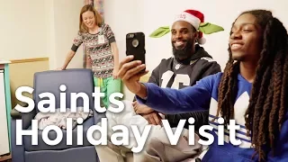 Ochsner Update: Saints Pediatric Holiday Visit - December 19th, 2017