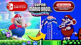 What if Super Mario Bros. Wonder was a NES Game?!