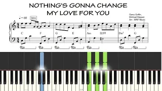 (EASY) Nothing's Gonna Change My Love For You | Piano Accompaniment Tutorial