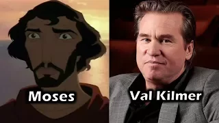 Characters and Voice Actors - The Prince of Egypt