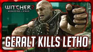 Geralt Kills Letho - Witcher 2 Ending