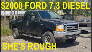 I Bought The CHEAPEST 7.3 Powerstroke Diesel Ever!! Is It Junk?