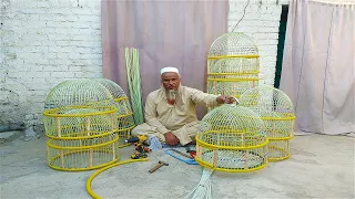 How to make a Bird Cage at Home | Making of Complete bird cage