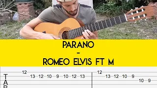 PARANO - ROMEO ELVIS ft M [TUTO GUITARE]