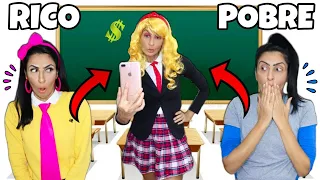 RICO VS POBRE NA ESCOLA #10 A FALSA RICA