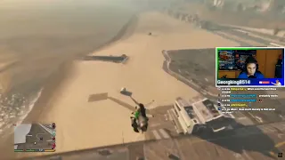 My FIRST EVER UPSIDE DOWN mk2 kill! [GTA Online]