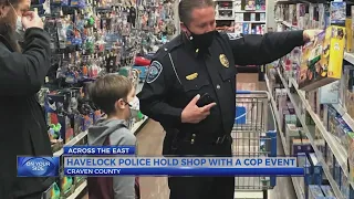 Havelock holds its annual Shop With a Cop event