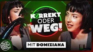 KORREKT oder WEG! (mit DOMIZIANA)