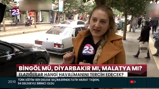 Bingöl mü, Diyarbakır mı, Malatya mı? Elazığlılar Ne Dedi? Havalimanı - Haber