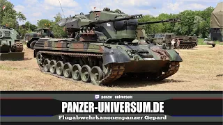 Flugabwehrkanonenpanzer Gepard in Motion - Live Demonstration