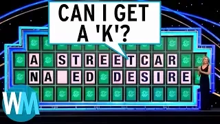 Top 10 Wheel Of Fortune Puzzle Fails