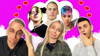 TKO JE MOJA SIMPATIJA? 🥰 *celebrity crush test* | SaamoPetraa, Svenky & Luciano