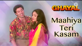 Mahiya Teri Kasam Jeena Nahin Jeena Mujhe Tere Bina | Ghayal (1990)