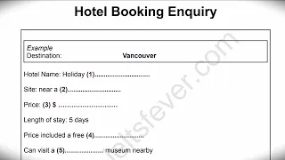Hotel Booking Enquiry | HD audio | 1080p | listening