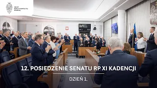 12. posiedzenie Senatu XI kadencji