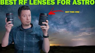 What Canon lenses should you get for astrophotography?