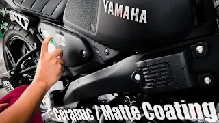 YAMAHA XSR 155 2020 Cleaning & Detailing | Gentleman Matte / Ceramic Coating (ASMR) - Nueva Vizcaya
