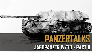 Hilary Doyle PanzerTalks - The Jagdpanzer IV/70 (V) Gunners Position