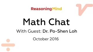 An Interview with Po-Shen Loh, US Math Olympiad Coach