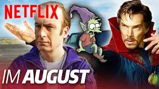 Alle NETFLIX Neustarts für den August!