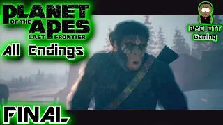 (All Endings) Planet of the Apes: Last Frontier - [FINAL]