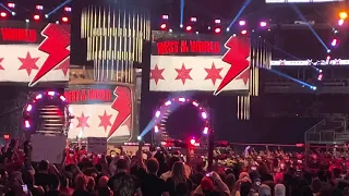 CM Punk AEW Debut Entrance Chicago 8/20/2021 AEW Rampage