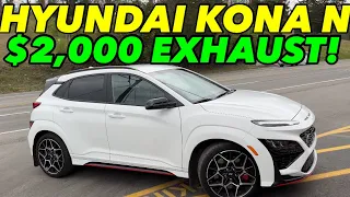 2023 Hyundai Kona N 2.0L Turbo w/ $2,000 AFE Power Cat-Back Exhaust System!