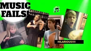 MUSIC FAILS CRINGE COMPILATION (HILARIOUS!!!!)