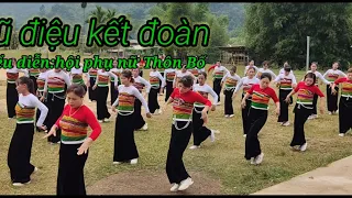 múa dân vũ (vũ điệu kết đoàn)Thôn Bố xã Lũng cao_pù luôngBá Thước_Thanh Hoá||long lanh tv...