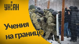 На Волыни на границе с Беларусью продолжаются масштабные тренировки украинских пограничников