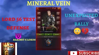 clash of kings: mineral vein - I got rallied unexpectedly 😳💔