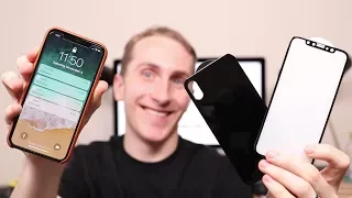 iPhone X Tempered Glass Screen Protectors by Olixar