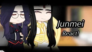 [• Junmei react themselves • ORIGINAL AHAH • tgcf reaction • angst •]